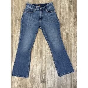 Lee Modern Series Bootcut Curvy 8 Short Boot Cut Mid Rise Denim